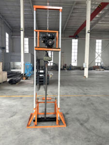 Appareil de forage de tuyau sonique d'essence/<span class=keywords><strong>électrique</strong></span> portatif de base de pile 80m de profondeur décapant colmatant concret équipement d'essai ultrasonique - Product Image 3