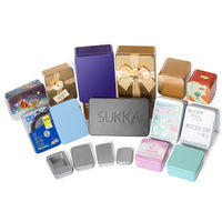 Caja de metal personalizada para envasar galletas y dulces con ventana transparente redonda y tapa hermética para pasteles, venta al por mayor, logotipo personalizado