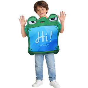 Manyusha Lilypad <b>Frog</b> Costume Kids Halloween Cosplay Toy Story Outfit Printed Cartoon <b>Suit</b> Spring 2026 - Product Image 1