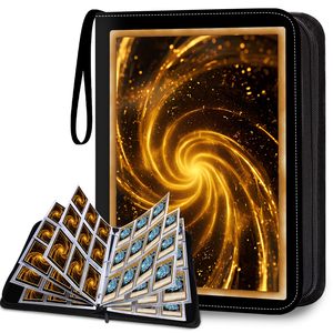 El mejor mini álbum <span class=keywords><strong>de</strong></span> coleccionistas <span class=keywords><strong>de</strong></span> Cartas Coleccionables Pokemoned <span class=keywords><strong>de</strong></span> 9 bolsillos para tarjetas Yugioh con cubierta <span class=keywords><strong>de</strong></span> PU duradera - Product Image 6