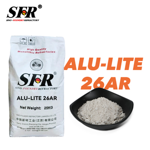 <span class=keywords><strong>Cemento</strong></span> moldeable de arcilla de fuego <span class=keywords><strong>aislante</strong></span> de alta temperatura rentable de 26AR para revestimiento de hornos industriales - Product Image 1