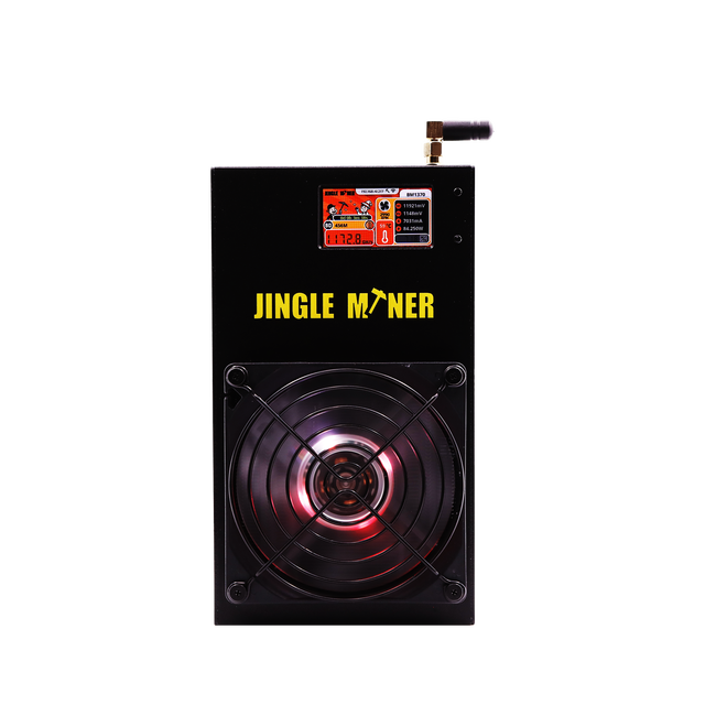 Jingle Miner BTC Solo Pro 4.8TH/S 96W Bitcoin Solo Miner BTC Mining Machine Lottery Asic Home Mining Bitcoin Miner