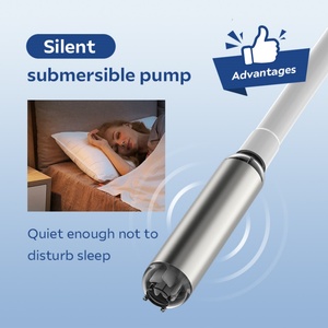 Pompe à eau électrique portable silencieuse de 5 gallons, débit élevé, longue autonomie, automatique pour une utilisation en extérieur, hôtel, distributeur d'eau froide en plastique - Product Image 3