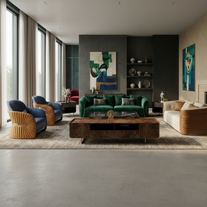 Ensemble de meubles de <span class=keywords><strong>salon</strong></span> sur mesure, canapé, fauteuil, table basse, meubles sur mesure OEM pour les projets d'aménagement intérieur de villas, d'appartements et d'hôtels - Product Image 1