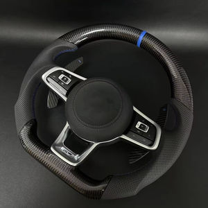 Volant en fibre de carbone au <span class=keywords><strong>prix</strong></span> d'usine pour Volkswagen <span class=keywords><strong>Golf</strong></span> 7 75 GTI GTD <span class=keywords><strong>GTE</strong></span> R Polo GTI Tiguan Passat - Product Image 1