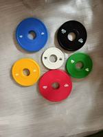 Disque de musculation en caoutchouc coloré, haute élasticité, écologique, durable, antidérapant, portable, à triple grip, modèle MB-WG040, marque MB