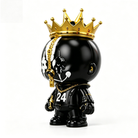 Figurine de clown couronne en PVC ABS personnalisable, jouet promotionnel en boîte mystère, 8 cm, à collectionner pour garçons de 14 ans et plus
