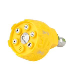 High Pressure <b>Washer</b> Nozzle 6 In 1 Spray Head 1/4 Inch Quick Connect Multi Function 3000 Psi Cold Water Cleaning - Product Image 3