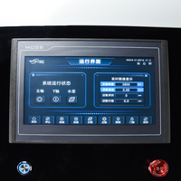 Machine de découpe automatique à grande vitesse de précision métallographique Q-100B avec moteur