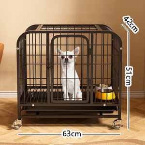 Gaiola de Metal Resistente para Cães com Rodas - Atacado - Product Image 1