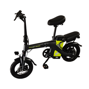 Bicicleta híbrida eléctrica para adultos de 36V * 12AH 350W, venta al por mayor, bicicleta eléctrica de 14 pulgadas, <span class=keywords><strong>Ebike</strong></span> con neumáticos gruesos - Product Image 4