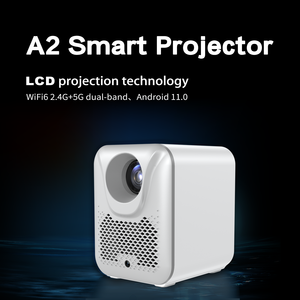 2.4G/5G <span class=keywords><strong>Auto</strong></span> Focus Portable Vidéo Projecteur Sans Fil Home Cinéma LCD Smart Mini Lumineux Android 11 Mini Projecteur - Product Image 2