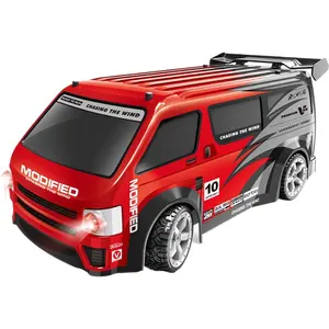 Hadiah RC anak-anak, MPV bisnis Drift penggerak empat roda remote control roti van RC pembalap olahraga 2023