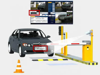 Système de reconnaissance de plaques d'immatriculation ALPR, caméra 300W, précision de 99,8 %, système de stationnement pour lieux publics, gestion de l'entrée et de la sortie des véhicules, gestion du trafic
