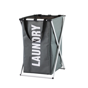 Biểu Tượng Tùy Chỉnh Giặt Tổ Chức Lưu Trữ Có Thể Gập Lại Quần Áo Giặt Giỏ <span class=keywords><strong>Hamper</strong></span> X Hình Dạng Quần Áo Tổ Chức Cho Phòng Giặt - Product Image 1