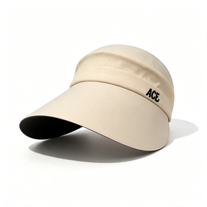 Unisex Wide Brim Sun <b>Hat</b> Beige Top Closed Visor Cap UV Protection 100% Polyester Foldable Lightweight Outdoor Travel Beach - Product Image 6