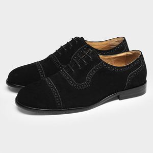 Nouvelles chaussures en cuir Oxford décontractées à lacets pour hommes, style anglais vintage, série tricolore 2025 - Product Image 2