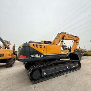 Excavadora de orugas Hyundai 305LC-9T usada con buena calidad Hyundai 210 215 220 225 305 a la venta - Product Image 1