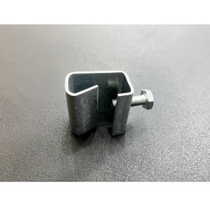 Fasteners 40x40x25mm <b>Silver</b> Sheet Metal Clips Accessory High Quality Vietnam Metric Galvanized Clamp <b>Brackets</b> - Product Image 2