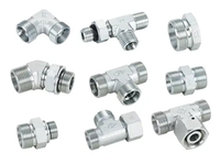Adaptateur de raccordement métrique mâle 24 CONE/BSP 60 CONE