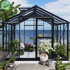 Nuevo Diseño de Solárium Triangular de Aluminio y Vidrio para Villa, con Doble Vidrio Templado para Terraza de Jardín - Product Image 4