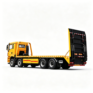 Camion de remorquage 12 roues 26T haute performance avec système hydraulique intelligent pour des opérations de chargement et de déchargement rapides - Product Image 1