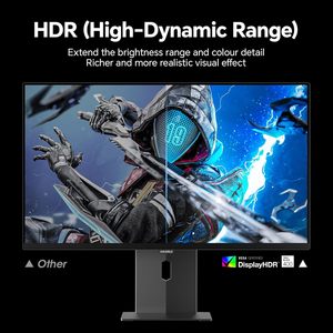 KOORUI Monitor Gaming OLED 27 inci, Monitor komputer 1440P 240Hz 0.03ms Tipe C layar ramping pengisian daya - Product Image 6