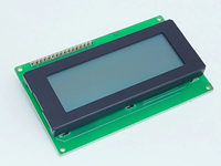 Module d'affichage LCD 2004B 20x4 caractères, rétroéclairage bleu, série, DC 5V, avec carte adaptateur d'interface IIC/I2C