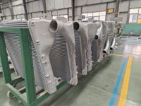 Truk Aluminium Intetcooler untuk Scania 2,3,4/P,G,R,T Series Banyak Item Mengisi Pendingin Udara untuk Truk Tugas Berat