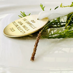 Etiqueta de identificación de perro de latón cepillado cortado con láser, <span class=keywords><strong>Collar</strong></span> de mascota en blanco de latón, adorno de Metal - Product Image 5