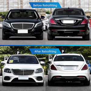 ชุดแต่งรถยนต์ W222 ปี 2014-2017 อัพเกรดเป็นรุ่นพรีเมียมปี 2020 ชุดแต่งรอบคัน กันชนหน้า-หลัง สเกิร์ตหน้า สเกิร์ตหลัง ไฟหน้า ไฟท้าย กระจังหน้า สำหรับรถเบนซ์ S-Class - Product Image 2