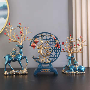 Chanceux cerf ornement lumière luxe haut de gamme créatif cave à vin décoration salon maison mariage cadeau pendaison de crémaillère cadeau - Product Image 3