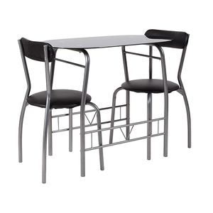 Bộ Bàn Ăn 3 Món Nhỏ Gọn Dùng Cho Bữa Sáng Bộ Bàn Ăn Bộ Bàn Ăn Bằng Gỗ - Product Image 1