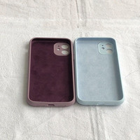 Étui de téléphone de haute qualité avec protection complète pour iPhone 11, protection de l'appareil photo en flanelle, étui de téléphone pour iPhone 17, étui de téléphone en silicone