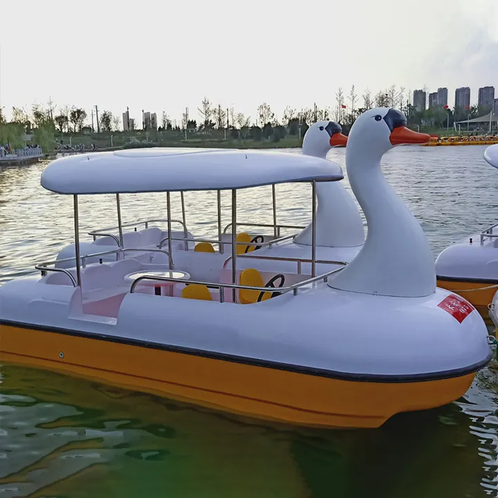Фабричная электрическая лодка White Swan по лучшей цене, лодка для отдыха, электрическая лодка для парка