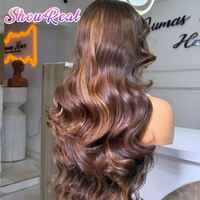 Perruque en cheveux naturels vietnamiens avec dentelle HD, Perruque frontale en dentelle HD 13x6 en cheveux naturels, Ondulation Body Wave, Perruques frontales en dentelle transparente HD complète sans colle