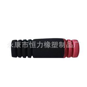 Plastic Parts Two Color <b>Sponge</b> <b>Handle</b> Cover Anti Slip For Exercise Equipment - Product Image 4