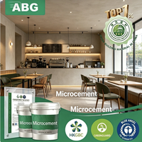 Micro-ciment Crystal Shine avec texture premium, micro-ciment pour boutique de luxe et magasin de détail de marque