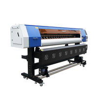 Audley 1,8 m 3,2 M I3200 Velocidad rápida Gran formato Eco Solvente Flex Banner Vinilo Lienzo Impresora Plotter Buen precio