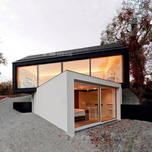 Villa à ossature légère en acier, maison intégrée au design moderne pour complexe hôtelier ou gîte rural - Product Image 1