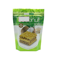 Emballage alimentaire debout taille personnalisée professionnelle épaisseur impression dix couleurs expédition qualité rapide haute réutilisation 100g 200g 50g 1kg