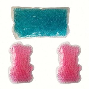 Masques réutilisables chauds et froids, masques en gel, masques pour les yeux en billes de gel et masques rafraîchissants, économiques et pratiques - Product Image 3