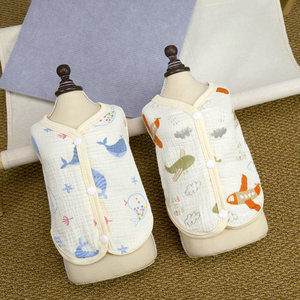 Chalecos finos de algodón para perros, ropa para gatos y prendas para perros pequeños para primavera y verano. Venta al por mayor de fabricantes. - Product Image 3