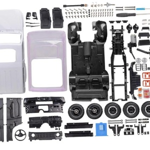 Kit de voiture RC Crawler LD1297K 1/14, modèle RC à modifier soi-même, véhicule télécommandé d'escalade, jouet modèle de vitesse, non assemblé - Product Image 3