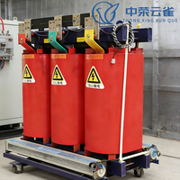 3 Fazlı Kuru Tip Trafo 100kVA 20/22/24kV - 380V IEC Standart Bakır Sargılı Kompakt Tasarım 50Hz SCB Serisi