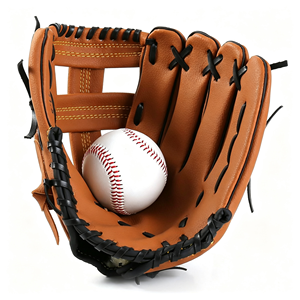 Gants de lanceur de baseball et de softball pour gaucher, en cuir de vachette PU tissé respirant, durables, pour la compétition sportive - Product Image 4