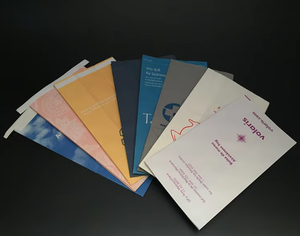 Mini bolsas de papel Kraft desechables para uso personalizado impreso Airsicks Vomit para aerolíneas - Product Image 1