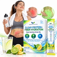 Bâtonnets d'hydratation naturels au citron et au citron vert, riches en protéines et fibres, avec électrolytes pour le bien-être digestif et l'énergie (vente en gros)