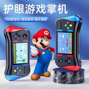 Console de jeu portable Sup, écran 3,5 pouces, 500 jeux rétro en 1, pour deux joueurs, noire - Product Image 4