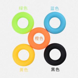 Anillo de silicona para rehabilitación de cinco dedos, entrenamiento de agarre, masaje, anillo de agarre de silicona suave, prevención de síndrome del ratón. - Product Image 3